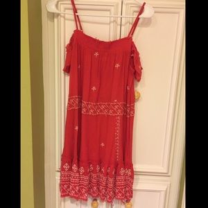 Free People Embroidered Tunic/Dress